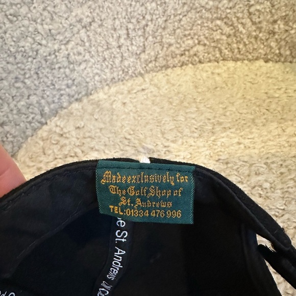 Black St. Andrews Golf Cap - Picture 6 of 9